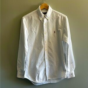 Polo Ralph Lauren Oxford Button Down Small White Classic Fit